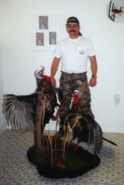 Custom Turkey Mount by Kline's Taxidermy