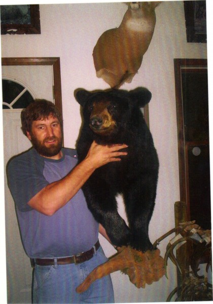 Shoulder Mount Bear