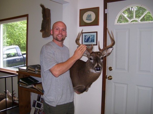 Frederick County, Maryland Whitetail Mounted by Kline's Taxidermy