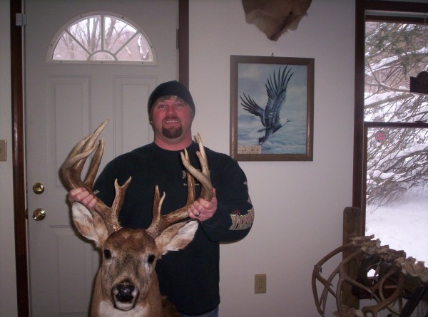 Kansas Whitetail Mounted by Kline's Taxidermy